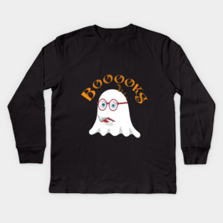 Ghost Books Kids Long Sleeve T-Shirt