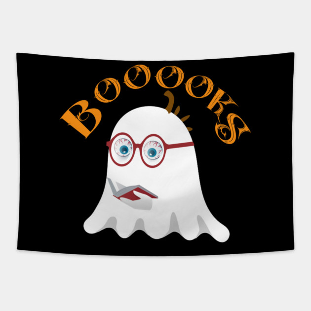 Ghost Books Tapestry by Db Printed