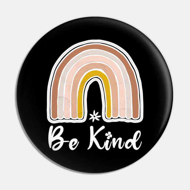 Be kind cute Pin by Db Printed