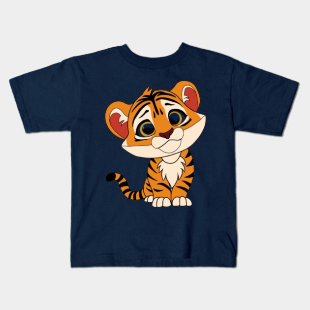 Tiger T-Shirt Kids T-Shirt by Lebihanto