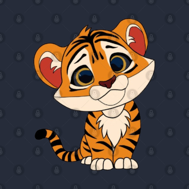 Tiger T-Shirt by Lebihanto