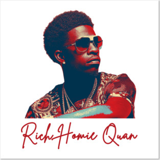 Rich Homie Quan - Vintage Color Posters and Art