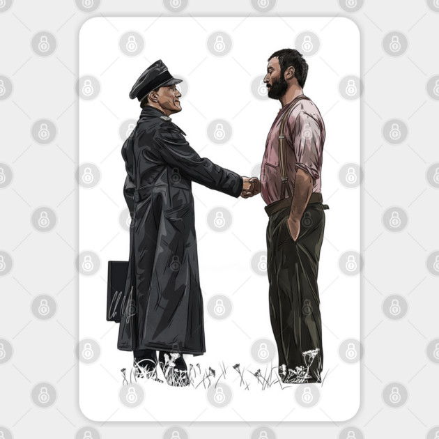 Inglourious Basterds: Monsieur LaPadite Sticker by 51Deesigns