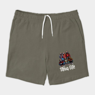 Thug Life Gangster Movie Halloween Vintage Shorts
