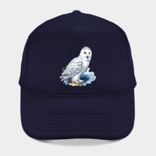 Majestic Owl Illustration T-Shirt Hat