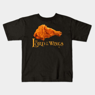 Classic Art Lord Of The Wings Adorable Costume Chicken Wing Kids T-Shirt