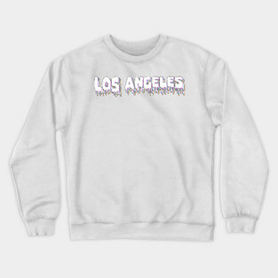 Los Angeles Trippy and Drippy Crewneck Sweatshirt