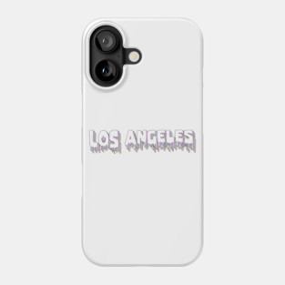 Los Angeles Trippy and Drippy Phone Case