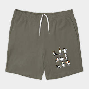 Penguin Yoga Shorts