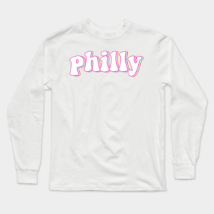 Philly Retro Long Sleeve T-Shirt