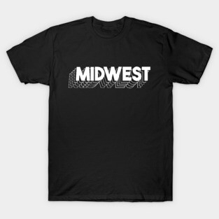 Midwest Repeat Pattern T-Shirt