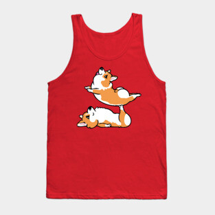Acroyoga Corgi Tank Top