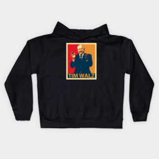 tim walz Kids Hoodie