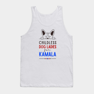 Childless Dog Lady for Kamala Tank Top