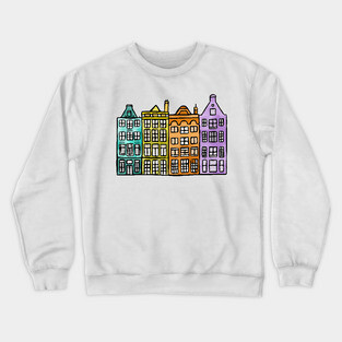 Amsterdam Row House Crewneck Sweatshirt