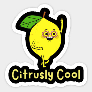 Citrusly Cool Lemon Lime Magnet