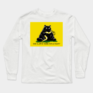 Oh Lawd She Snackin Long Sleeve T-Shirt