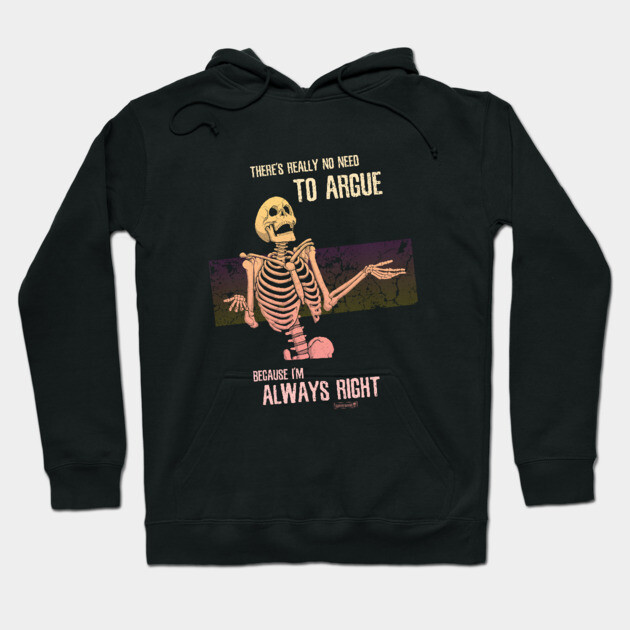 Amirite? Hoodie by Tommy Devoid