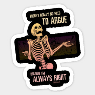Amirite? Sticker