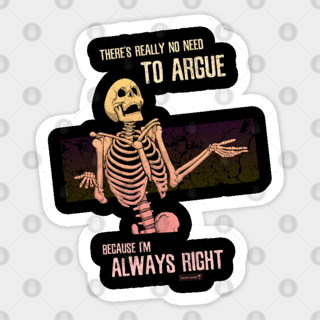 Amirite? Sticker by Tommy Devoid