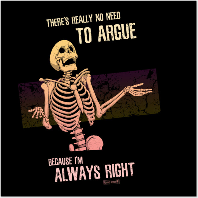 Amirite? Wall Art by Tommy Devoid