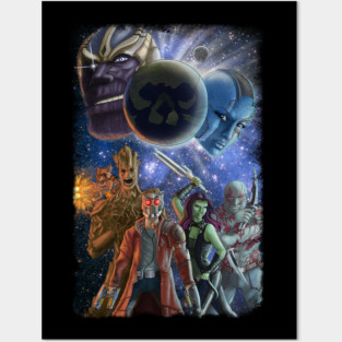 Guardians of the Galaxy Posters and Art