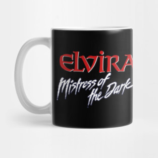 Vintage Elvira Mistress of The Dark Mug