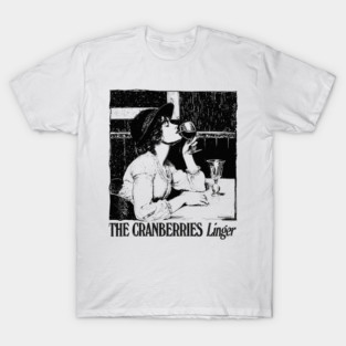 The Cranberries • Linger  •  Retro Aesthetic Fan Design T-Shirt