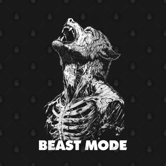 Beast Mode - Werewolf Howling Transformation Horror by AltrusianGrace