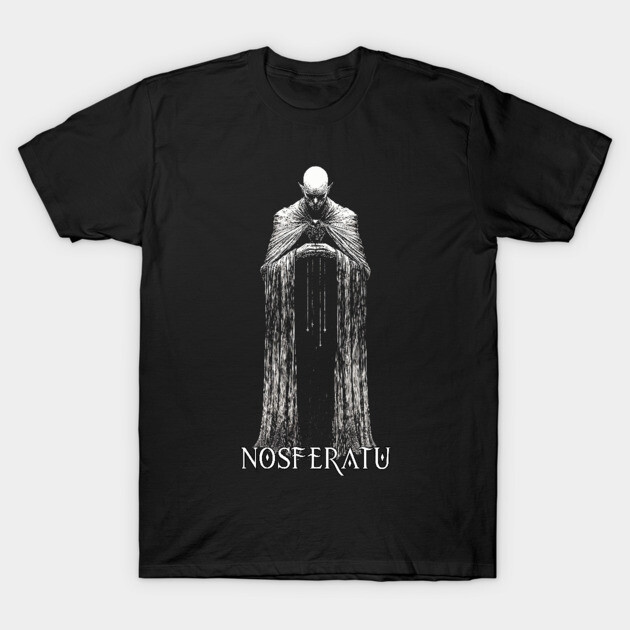 Nosferatu - vampire, vampyre, horror T-Shirt by AltrusianGrace
