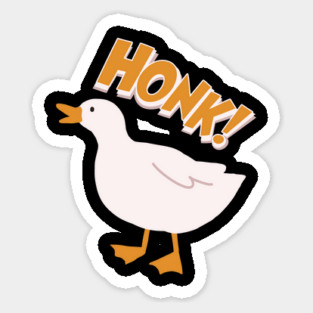 Honk Goose Sticker
