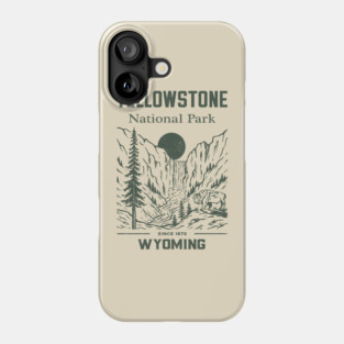 Yellowstone National Park Phone Case
