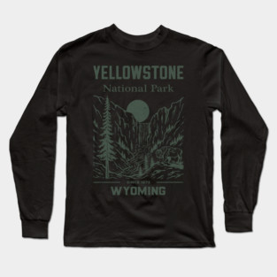Yellowstone National Park Long Sleeve T-Shirt