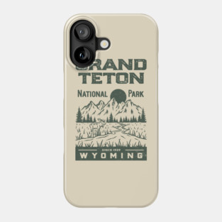 Grand Teton National Park Phone Case
