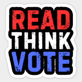 Read Think Vote Magnet