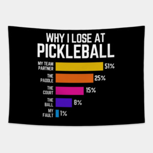 Pickleball Tapestry