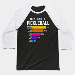 Pickleball Baseball T-Shirt