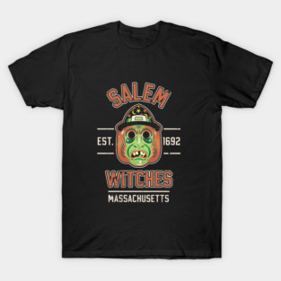 Vintage Salem Halloween Witch T-Shirt