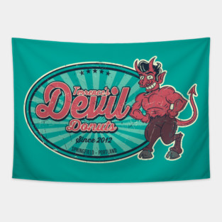 The Original Devil Donuts Tapestry