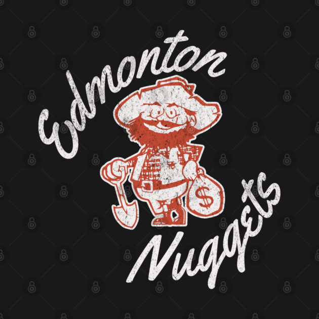 Retro Hockey Edmonton Nuggets Western Canada Hockey Team by Yesteeyear