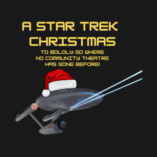 *Cast Shirt* A Star Trek Christmas T-Shirt