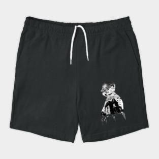 Alfred Hitchcock Silhouette Shorts