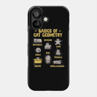 Basics of Cat Geometry Phone Case