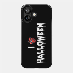 I Heart Halloween Phone Case
