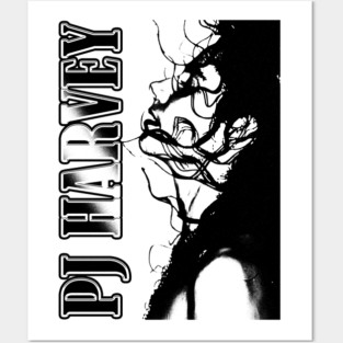Pj Harvey 80s 90s // Vintage Minimalist Fan Art Posters and Art