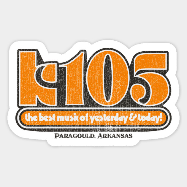 k105 - Paragould Sticker by rt-shirts