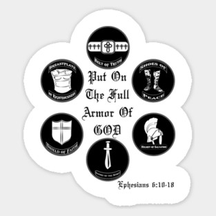 The Full Armor of God Sticker