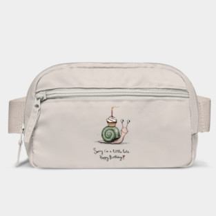 Belated Birthday Snail Bag