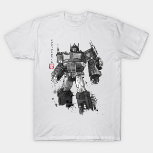 Convoy sumi e T-Shirt