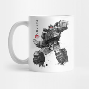 Microcassette recorder sumi e Mug